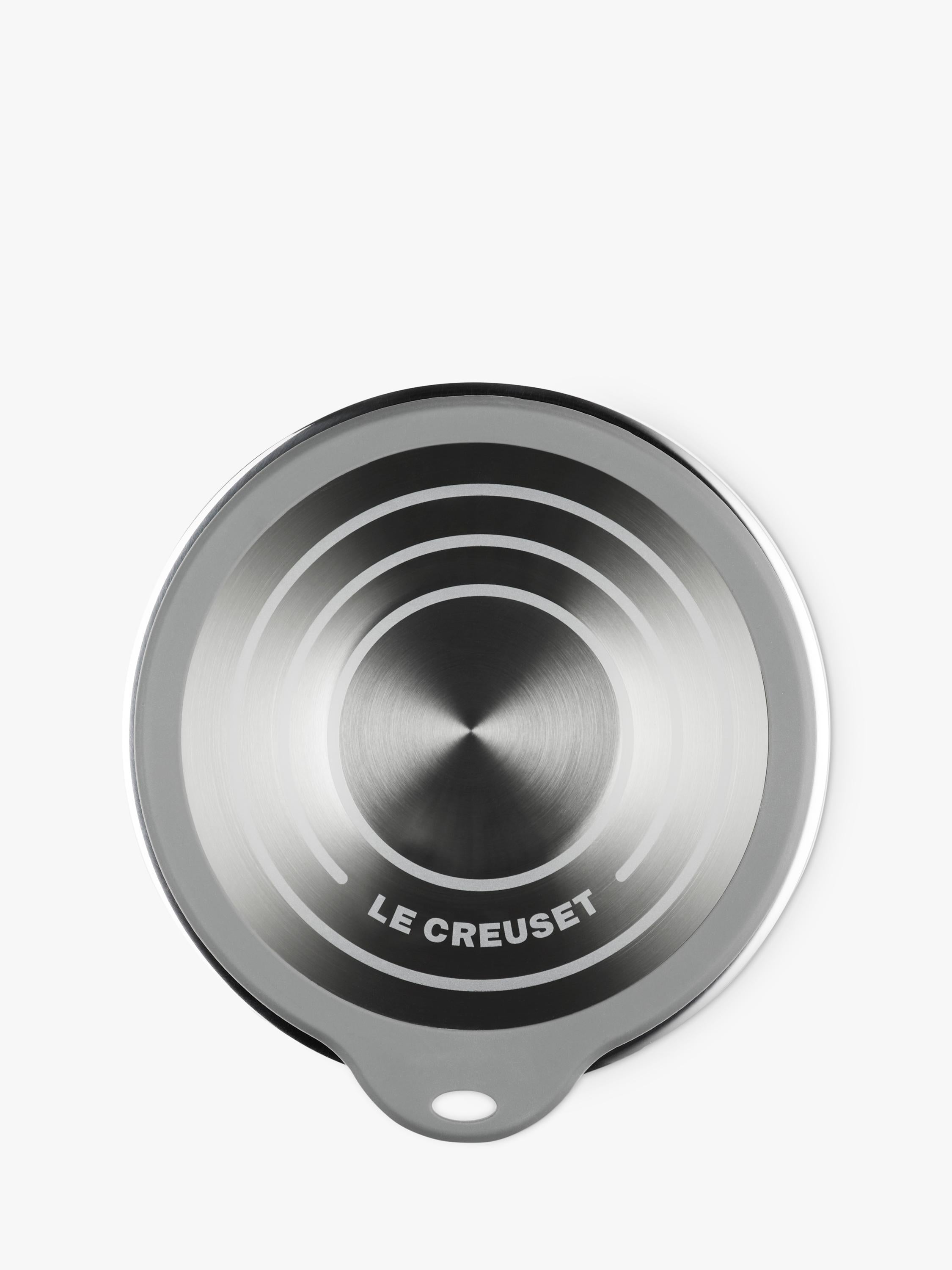 Le Creuset stainless steel mixing bowl with glass lid, UK version