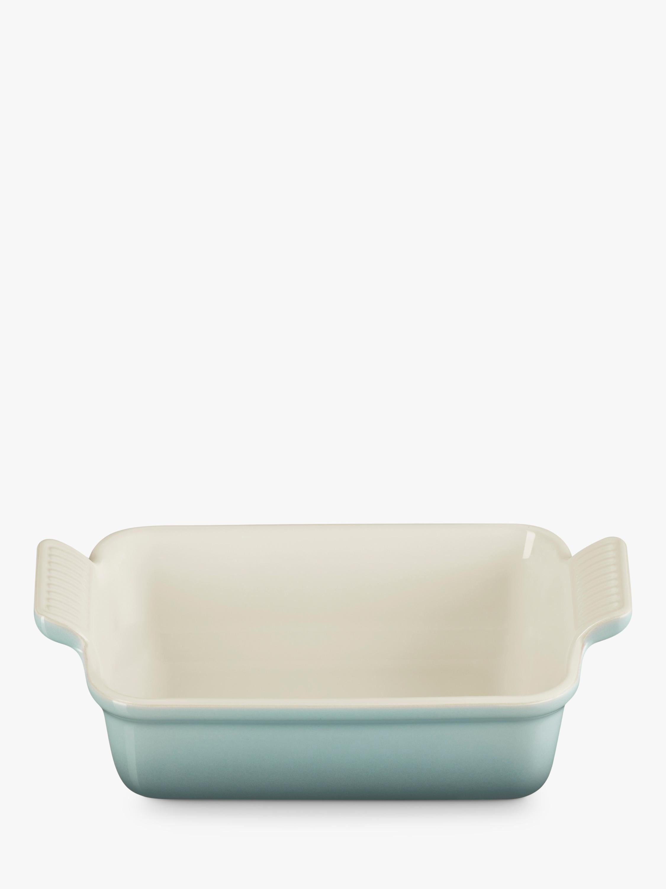 Le Creuset rectangular stoneware oven dish 2.4L, imported from the UK