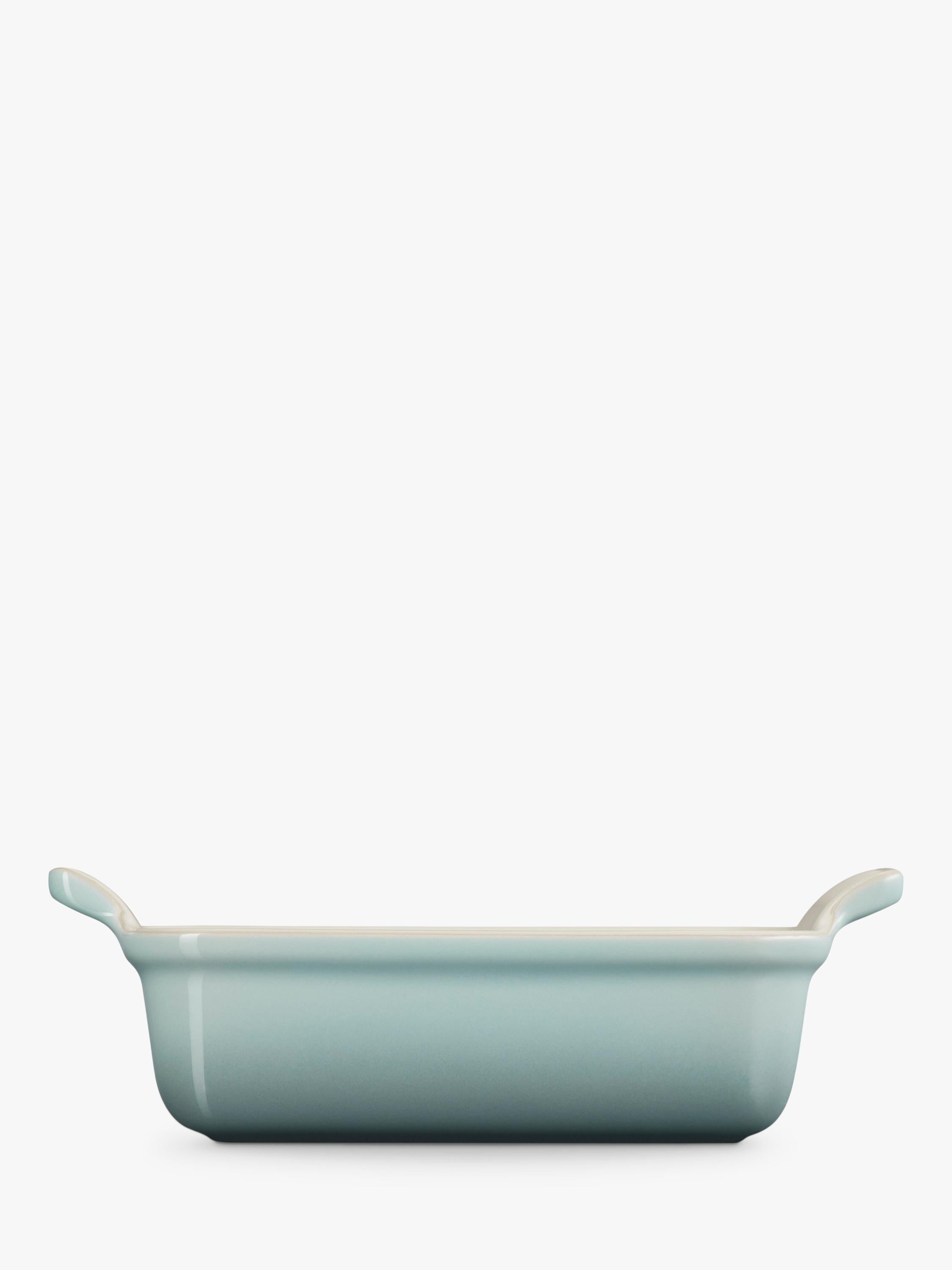 Le Creuset rectangular stoneware oven dish 2.4L, imported from the UK