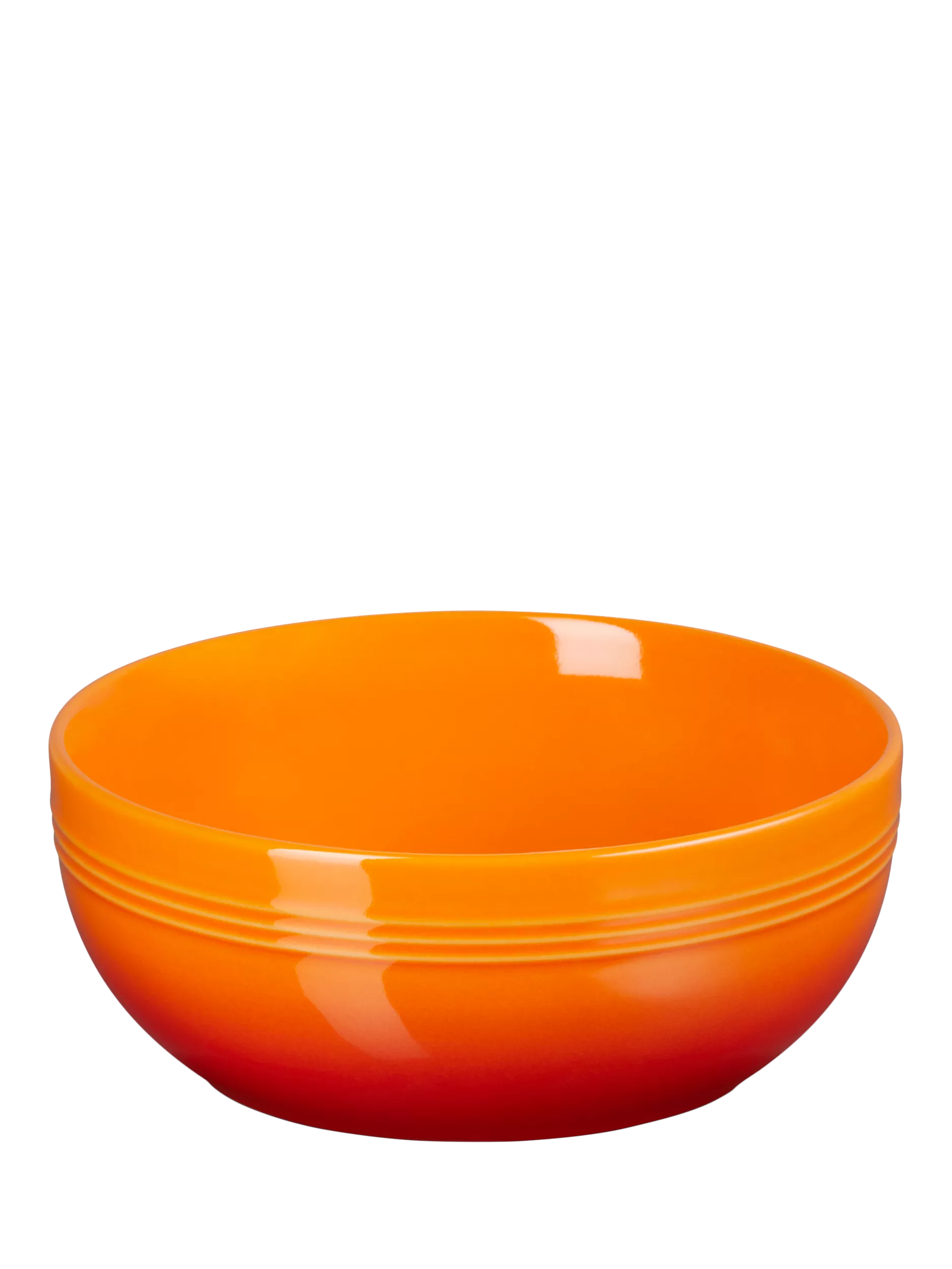 Le Creuset Stoneware Coupe Cereal Bowl, 15.9cm, Volcanic