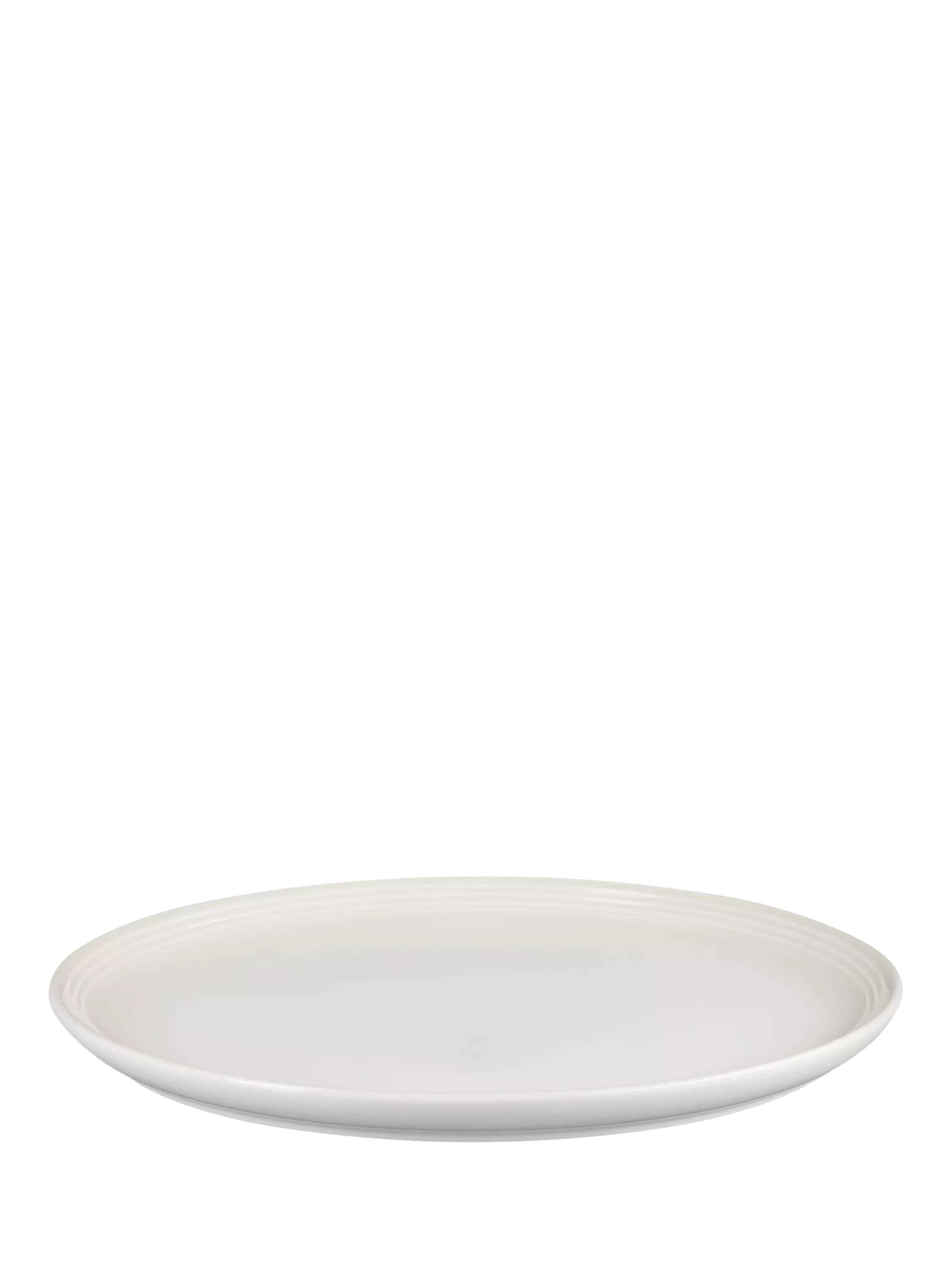 Le Creuset stoneware coupe dinner plate 27cm, UK version