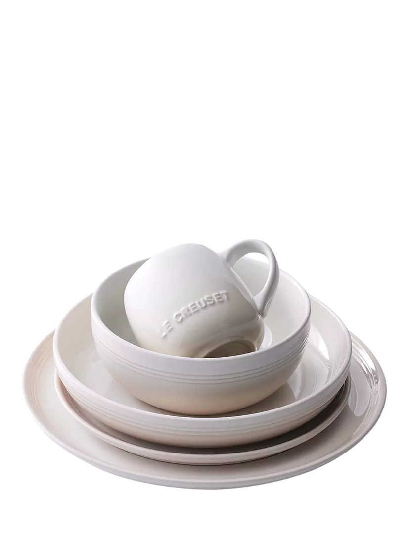 Le Creuset stoneware coupe dinner plate 27cm, UK version