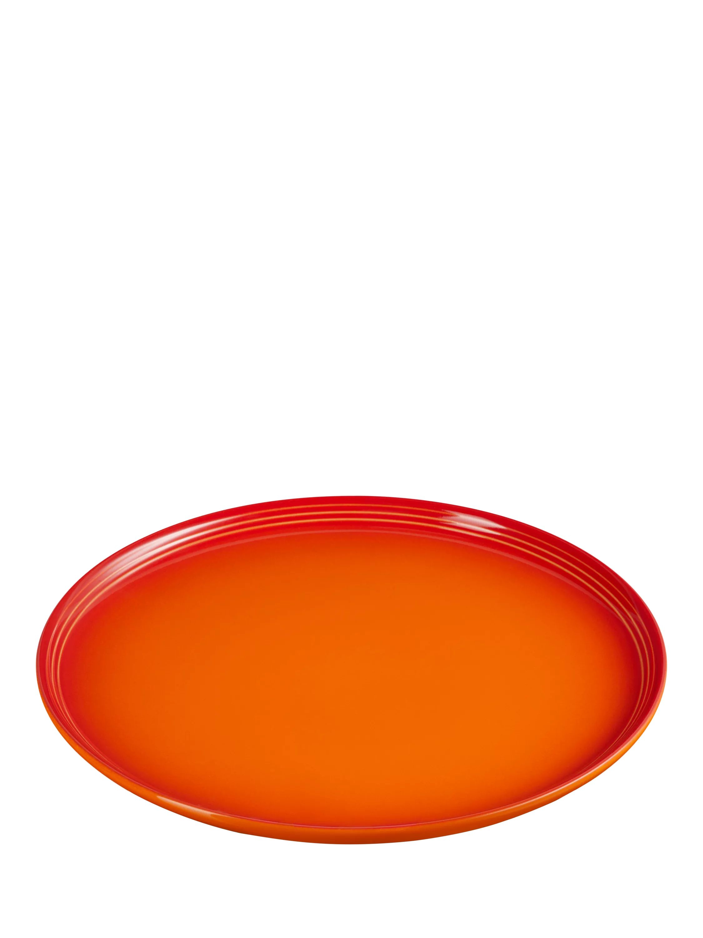 Le Creuset stoneware coupe dinner plate 27cm, UK version