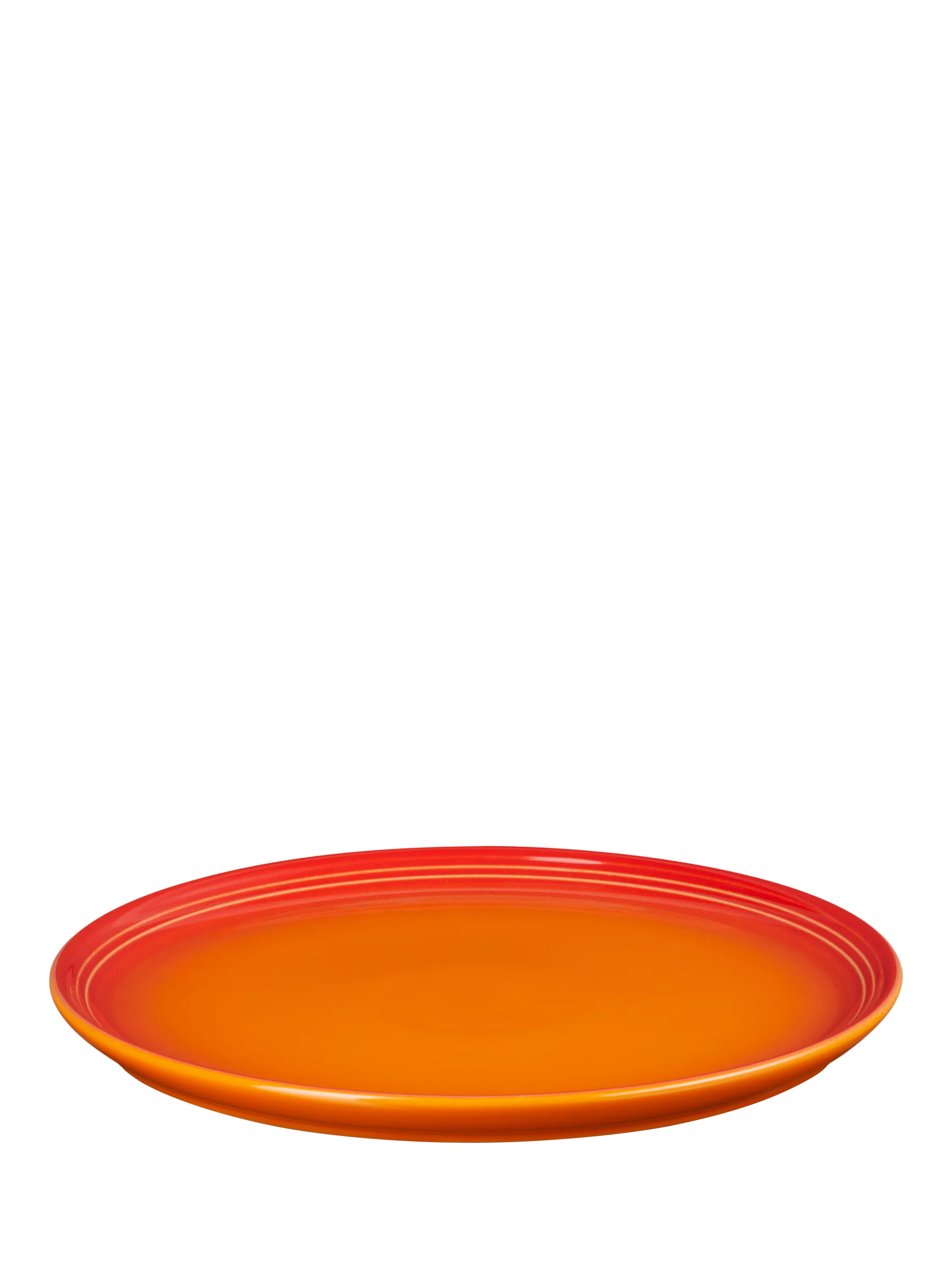 Le Creuset Stoneware Coupe Side Plate, 21.8cm, Volcanic