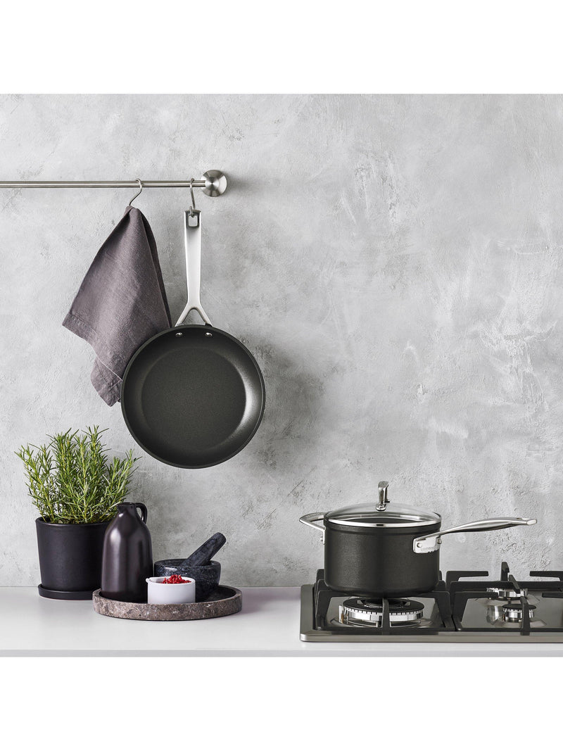 Le Creuset non-stick saucepan and frying pan set 18cm 24cm, UK version