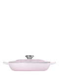 Le Creuset cast iron shallow casserole petal signature 26cm, UK version