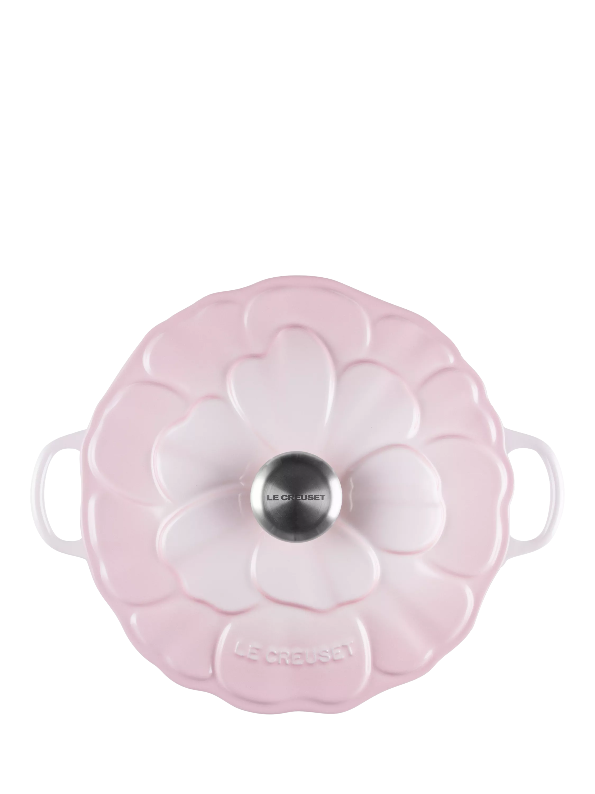 Le Creuset cast iron shallow casserole petal signature 26cm, UK version