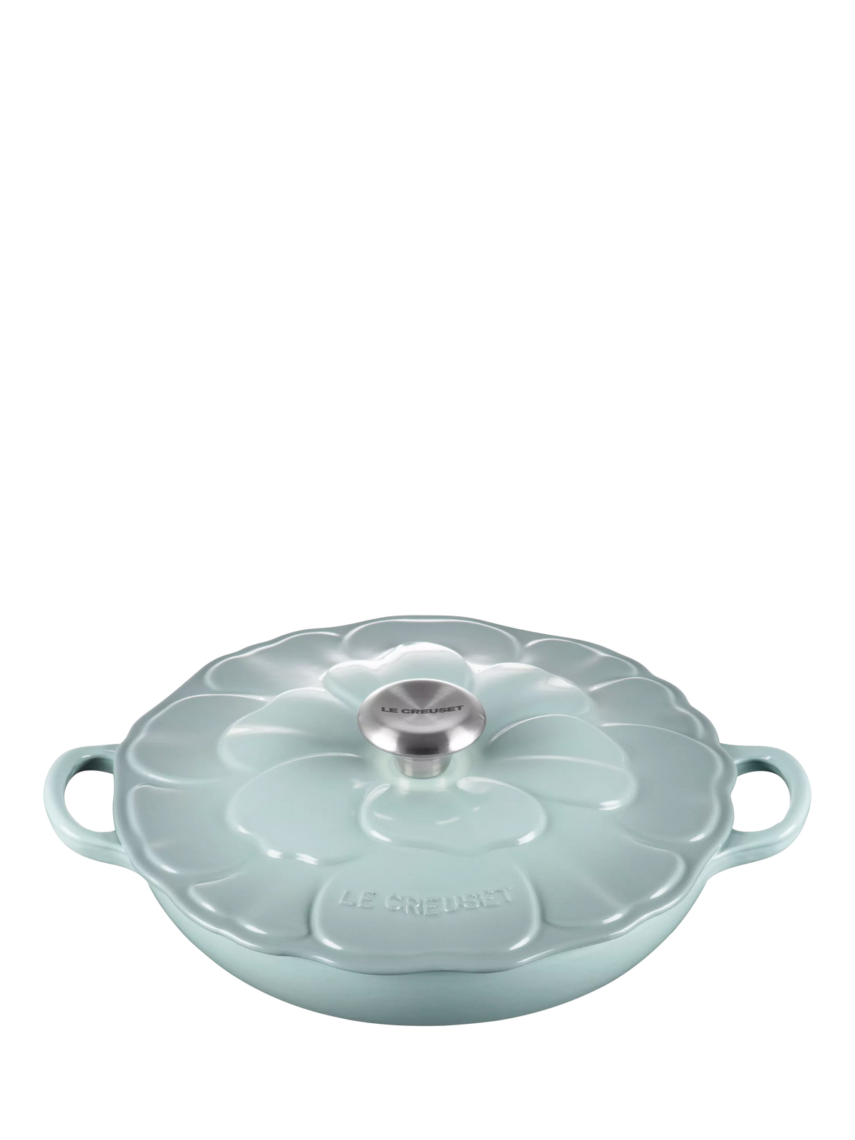 Le Creuset Cast Iron Petal Signature Shallow Casserole, 26cm