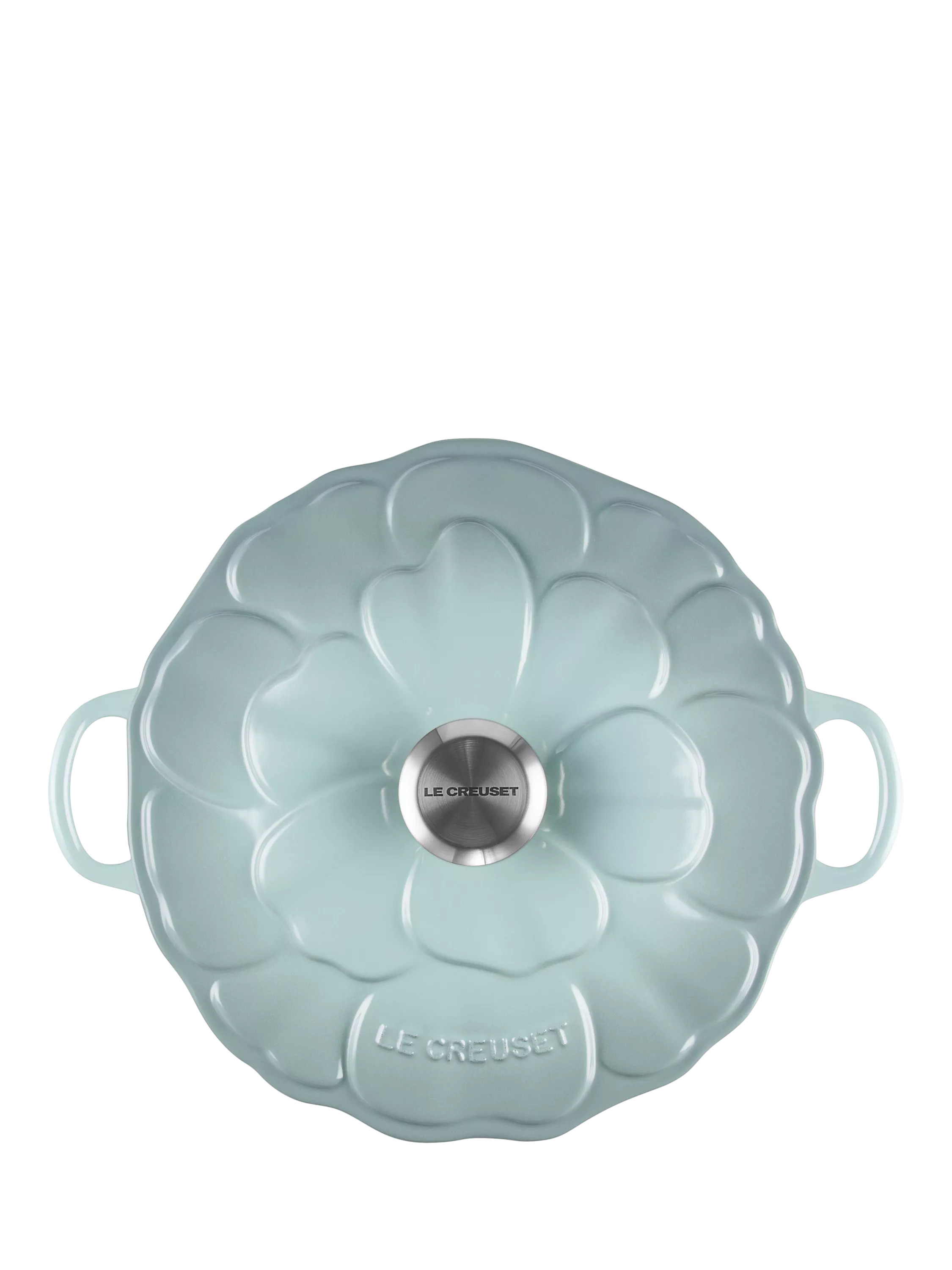 Le Creuset cast iron shallow casserole petal signature 26cm, UK version