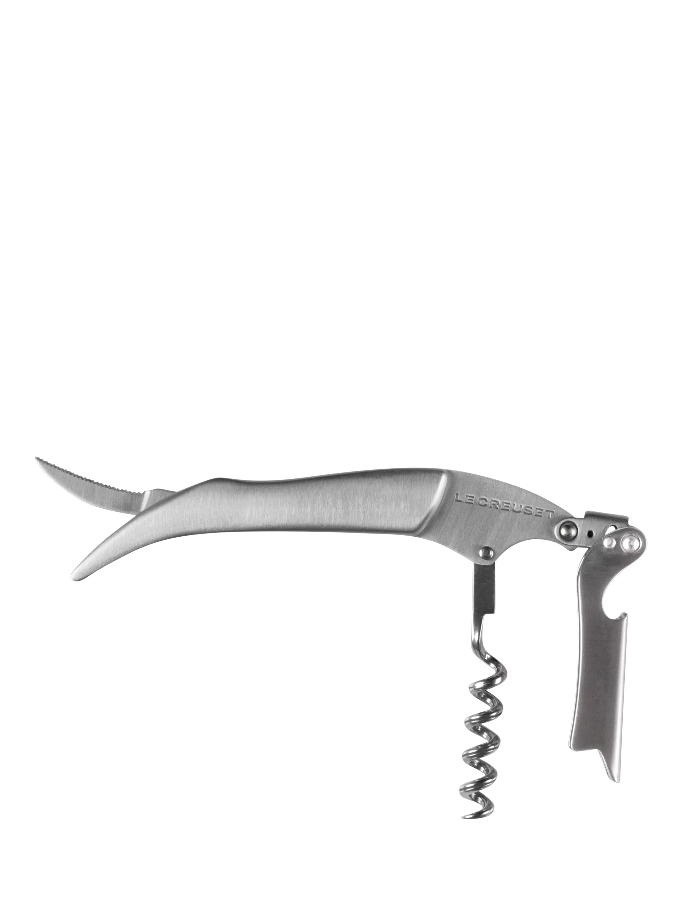 Le Creuset stainless steel Waiter's Friend corkscrew, UK version