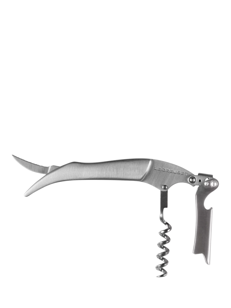 Le Creuset stainless steel Waiter's Friend corkscrew, UK version