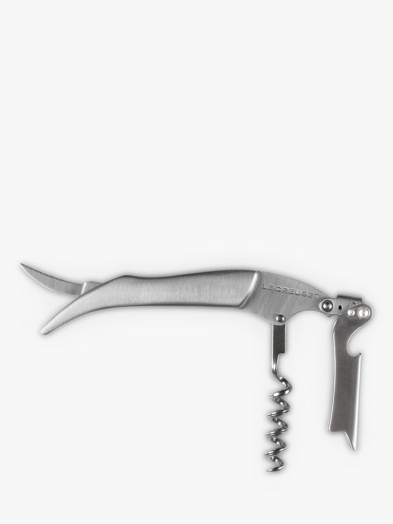 Le Creuset stainless steel Waiter's Friend corkscrew, UK version