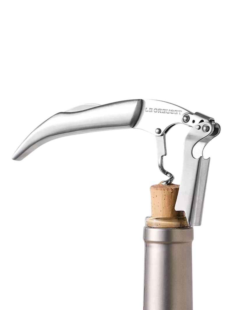 Le Creuset stainless steel Waiter's Friend corkscrew, UK version