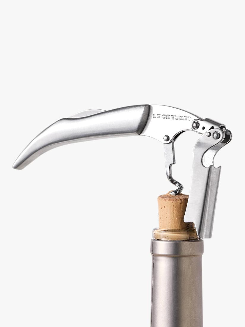 Le Creuset stainless steel Waiter's Friend corkscrew, UK version