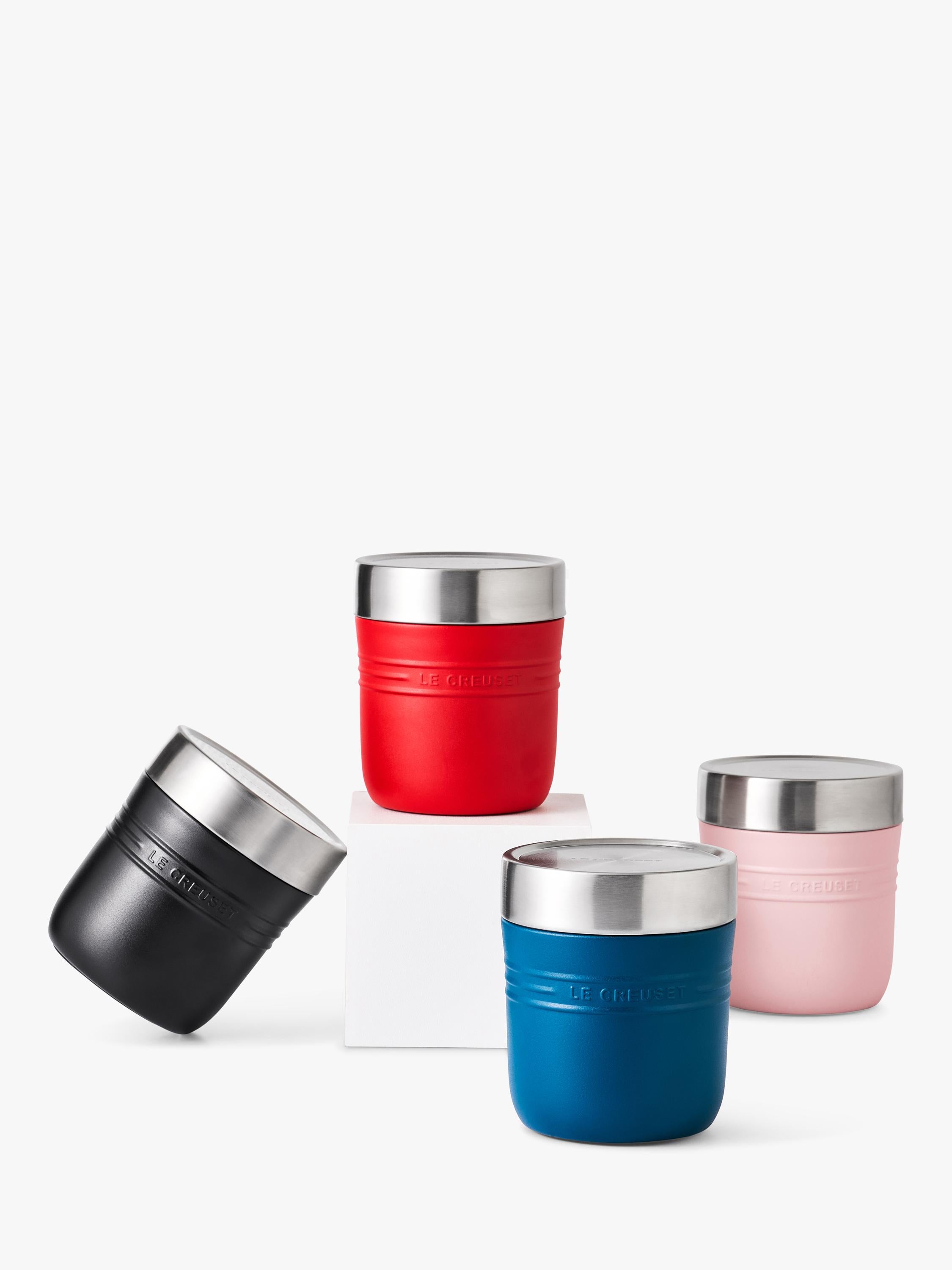 Le Creuset stainless steel insulated food flask 500ml (British brand)