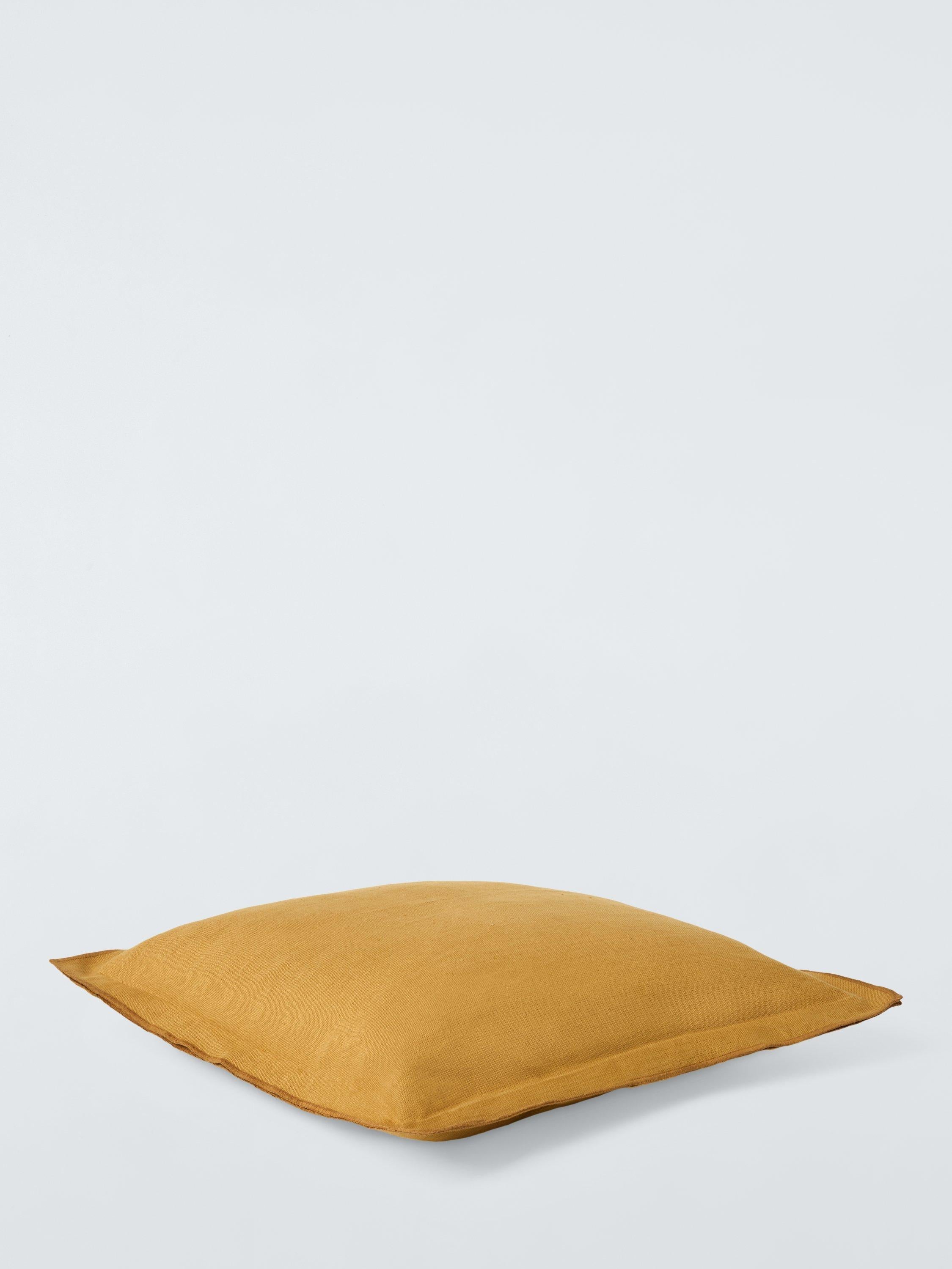 John Lewis double Oxford linen cushion 50x50cm (British brand)