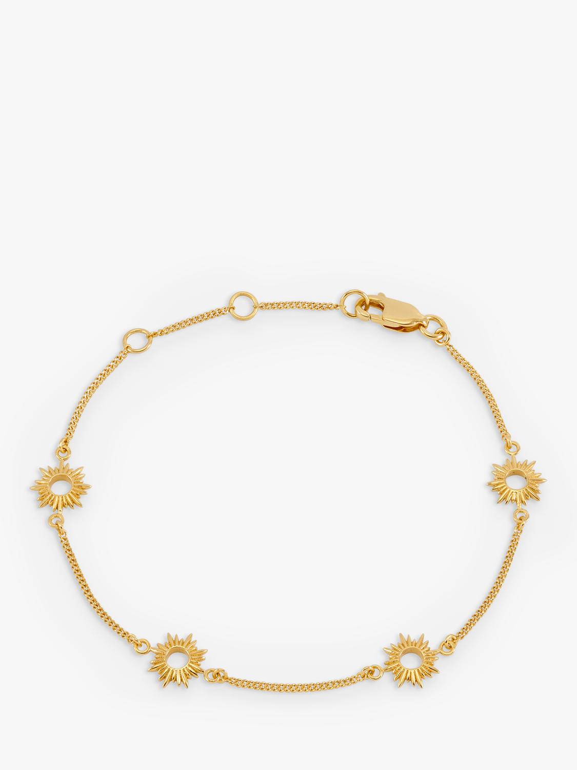Rachel Jackson London mini sun chain bracelet (British brand)
