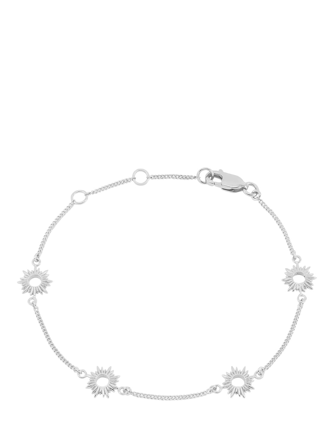 Rachel Jackson London mini sun chain bracelet (British brand)