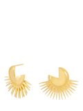Rachel Jackson London gold stud earrings H30xW25mm, UK version