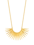 Rachel Jackson London rising sun pendant necklace gold plated - British product