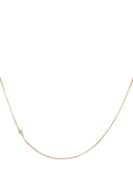 Rachel Jackson London gold lab-grown diamond lightning bolt necklace - British product