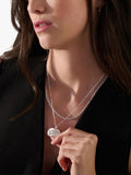Rachel Jackson London zodiac art coin duo pendant necklace, UK version