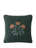 William Morris cushion carnation green 30cm, imported from the UK