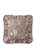 William Morris At Home Windrush cushion terracotta 45x45cm, imported from the UK