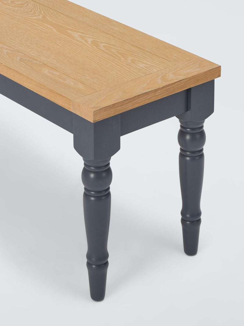 John Lewis Foxmoor 2 seater dining bench 120cm (British brand)