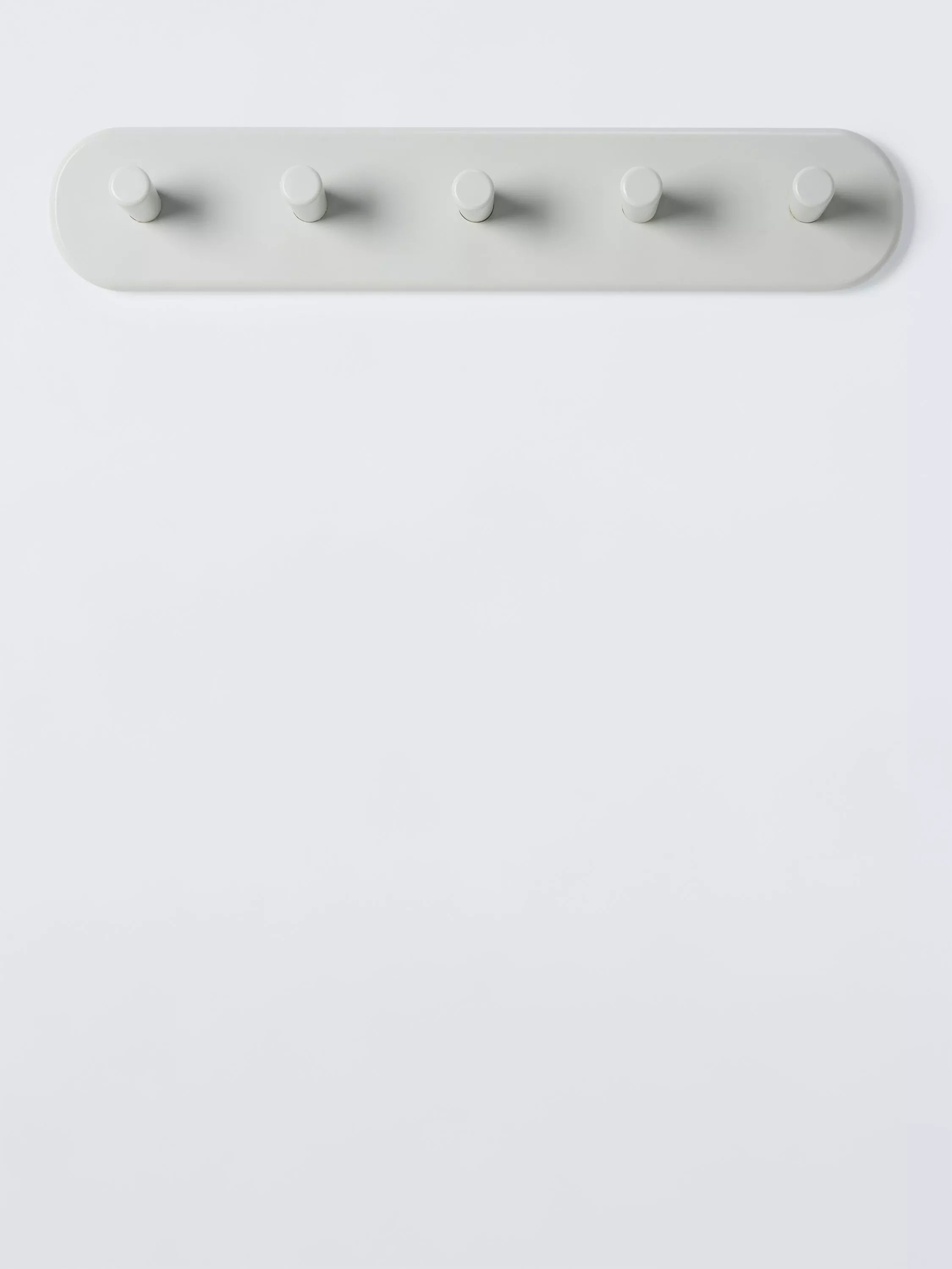 John Lewis angled pebble bamboo hanging rack greige, UK version