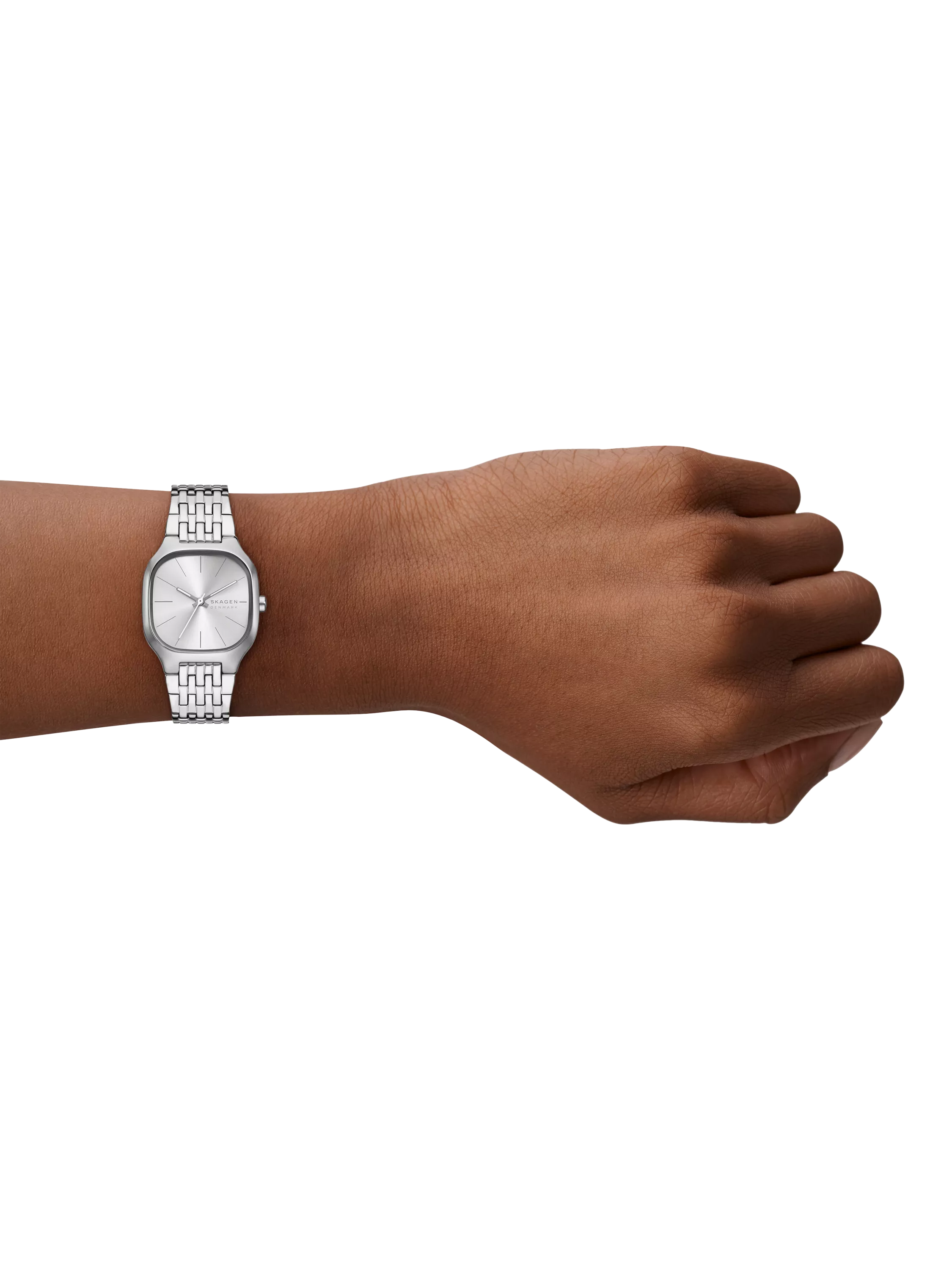 Skagen Mellum Lille women's silver stainless steel watch, imported from the UK