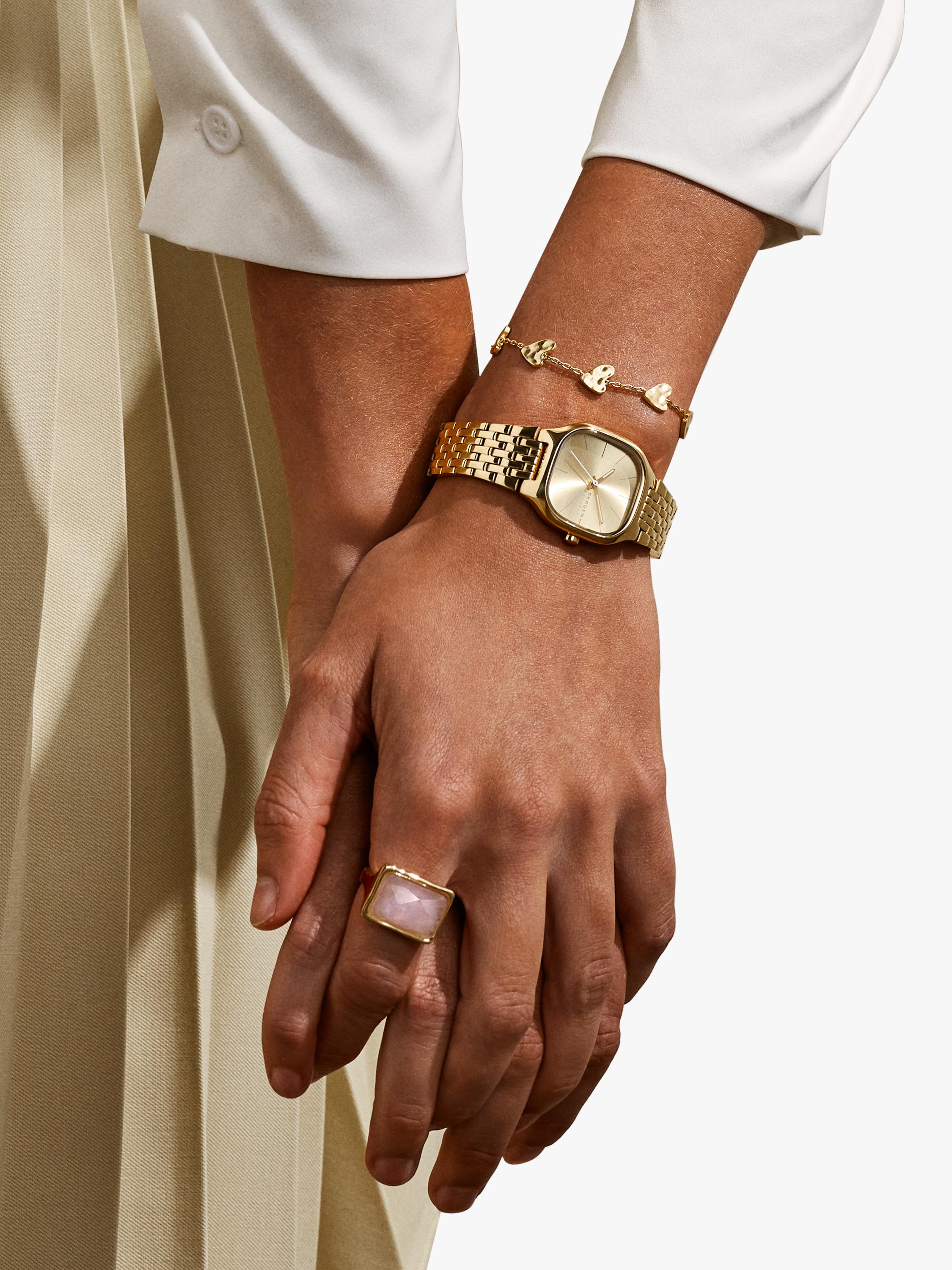 Skagen Mellum Lille women's watch gold 28mm (British brand)