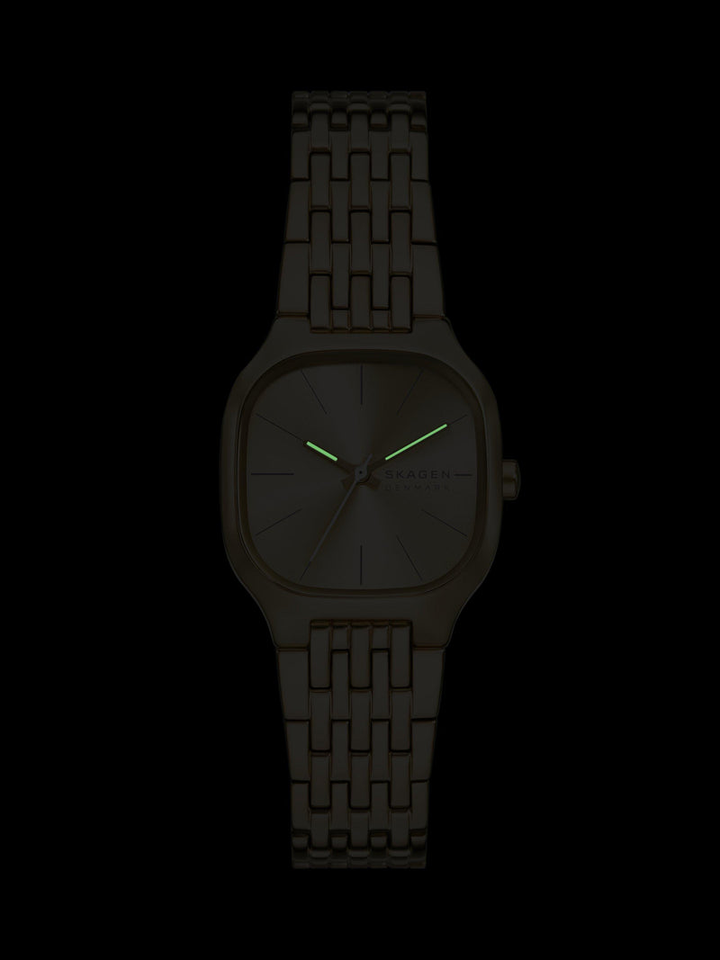 Skagen Mellum Lille women's watch gold 28mm (British brand)