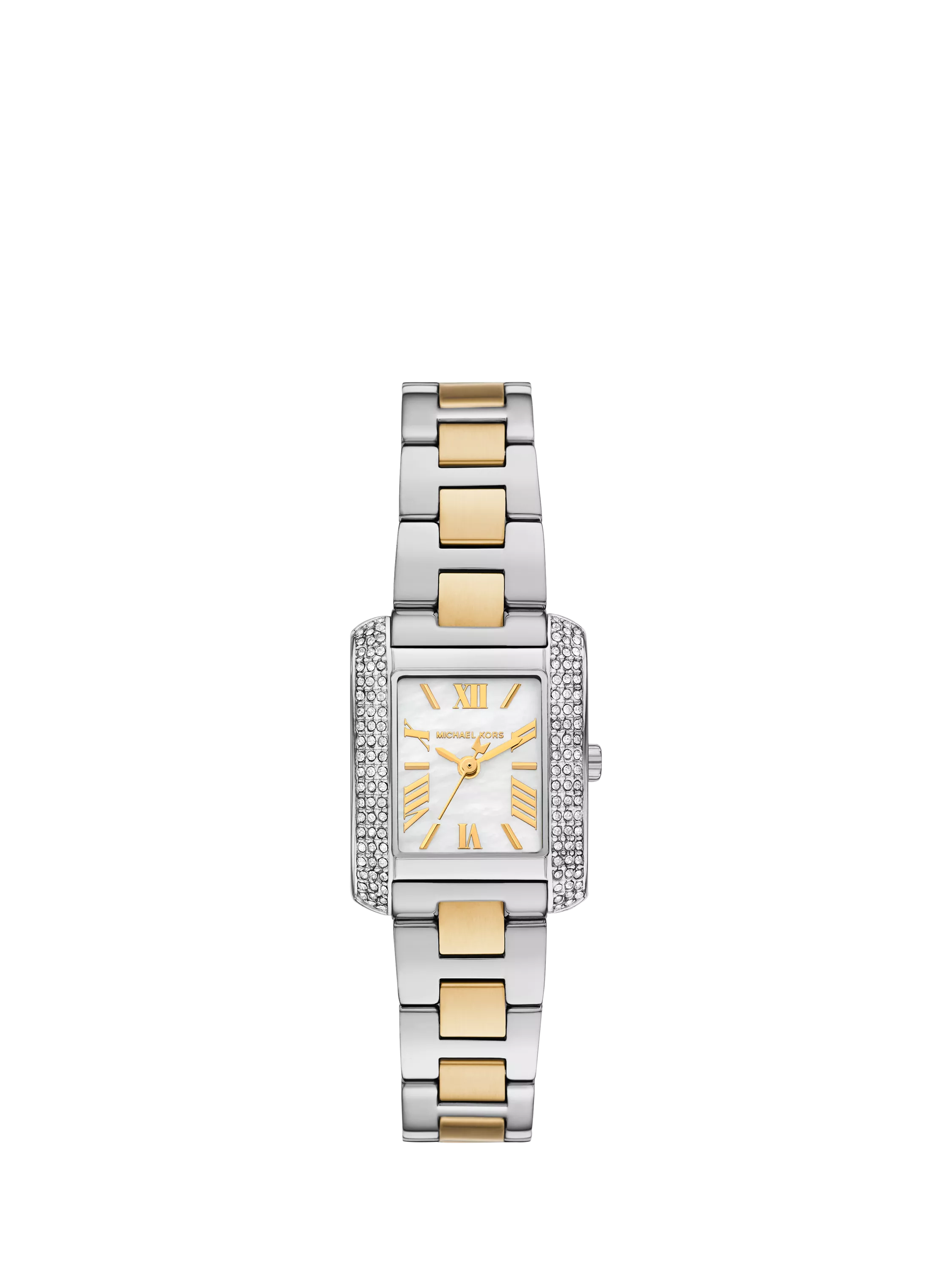 Michael Kors women's watch mother of pearl crystal strap 22mm (British brand)