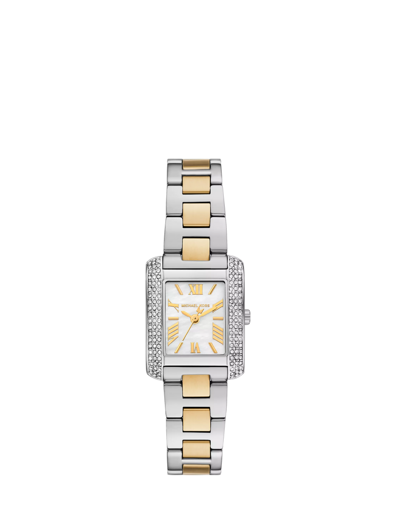 Michael Kors women's watch mother of pearl crystal strap 22mm (British brand)