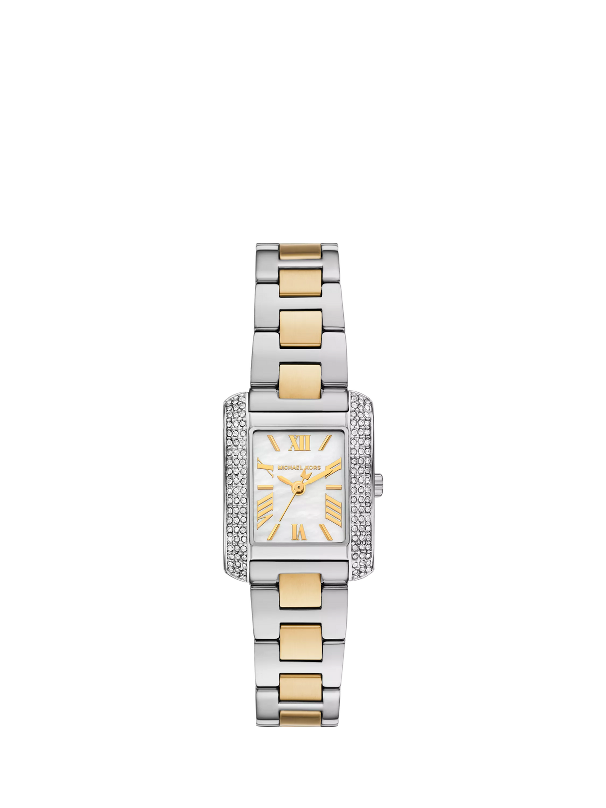 Michael Kors women's watch mother of pearl crystal strap 22mm (British brand)