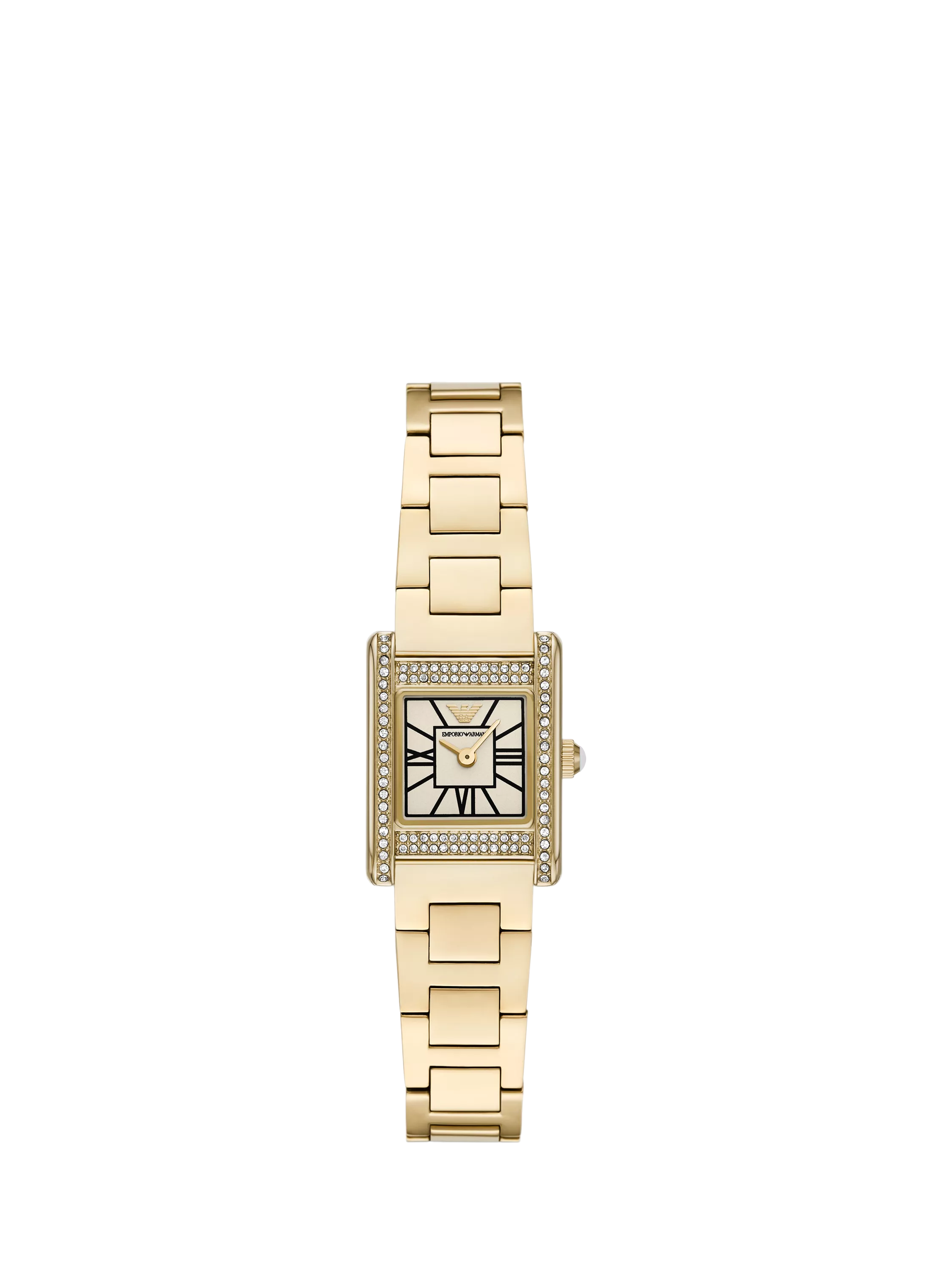 Emporio Armani women's watch gold-tone 20x26mm, imported from the UK
