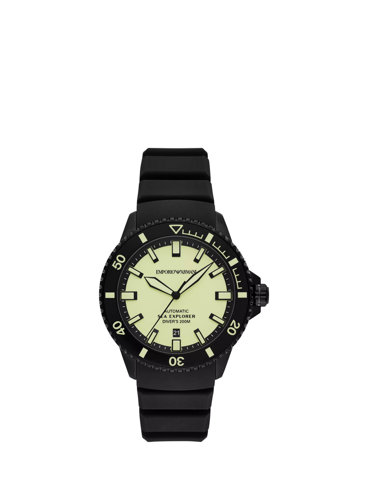 Emporio Armani Sea Explorer automatic diver watch 42.5mm (British brand)