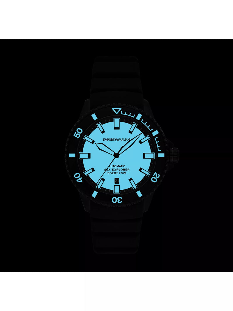 Emporio Armani Sea Explorer automatic diver watch 42.5mm (British brand)