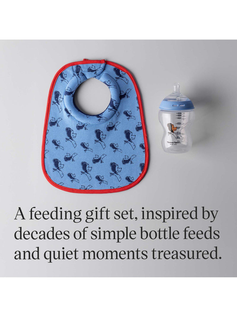 Tommee Tippee Heritage feeding gift set blue - British product