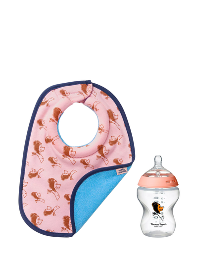 John Lewis Tommee Tippee Heritage Feeding Gift Set, Pink- Buy online at McGrocer