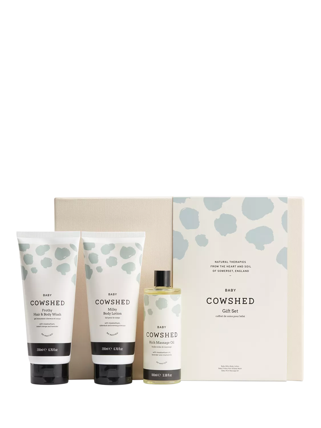 Cowshed baby gift set, UK version