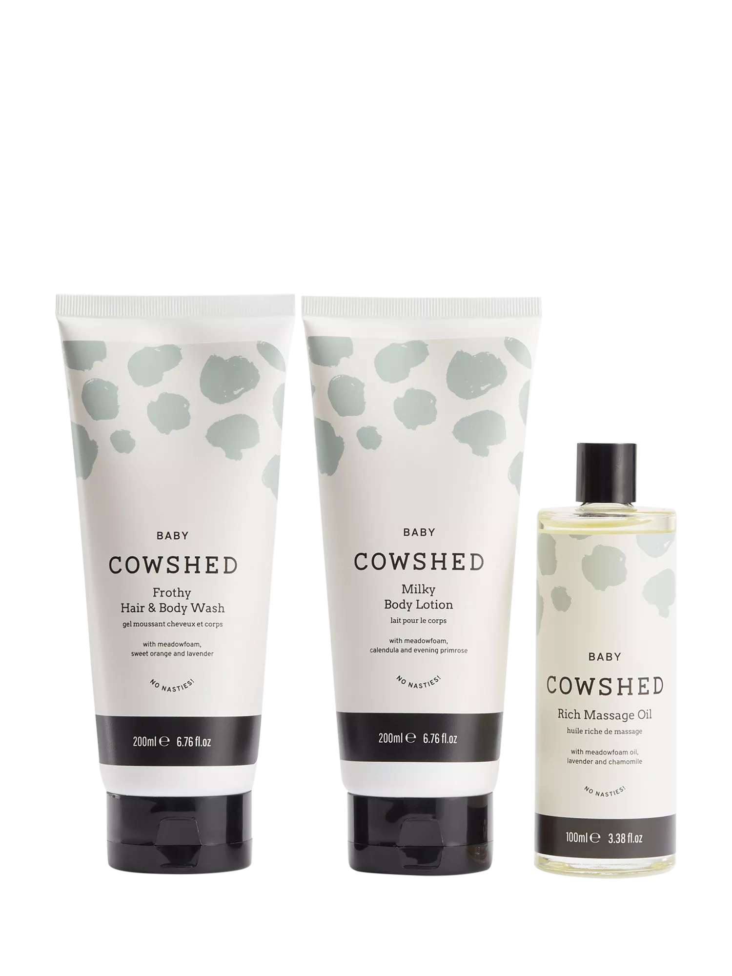 Cowshed baby gift set, UK version