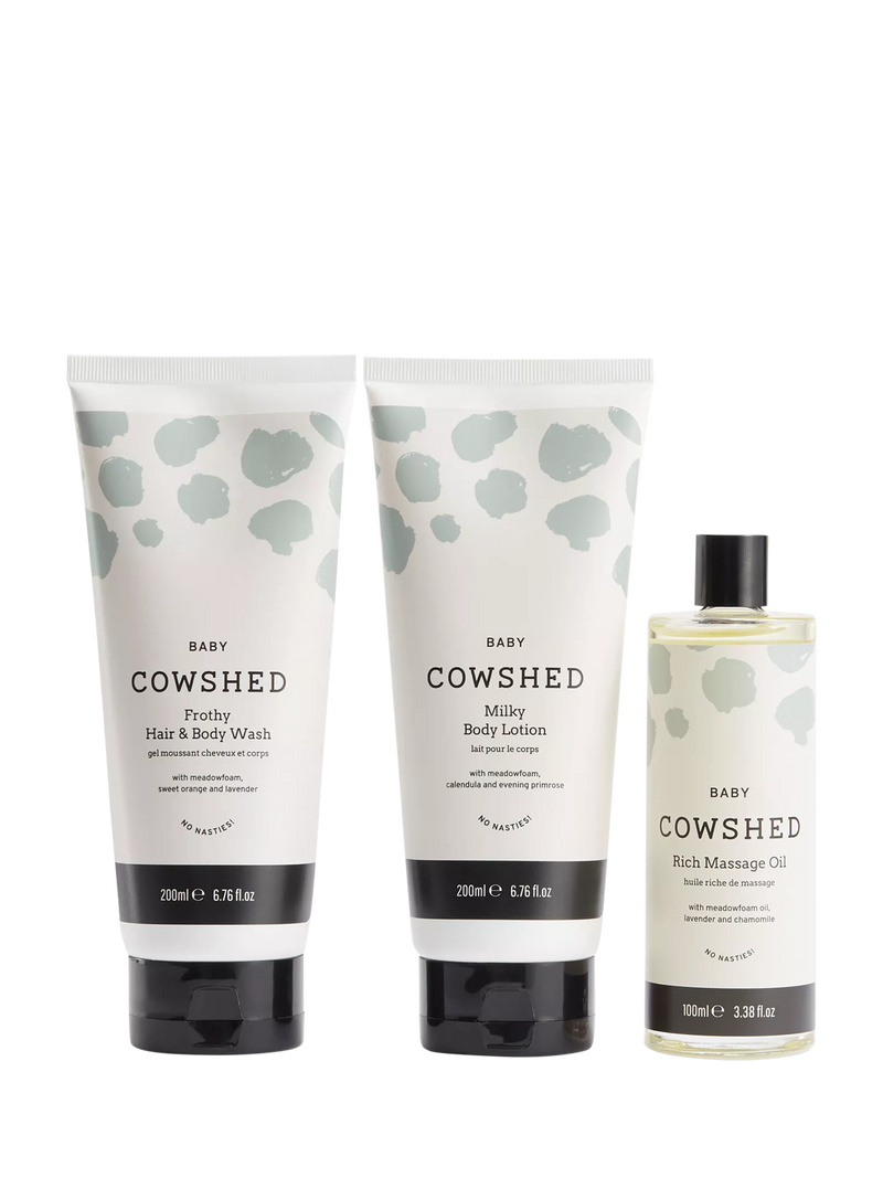 Cowshed baby gift set, UK version