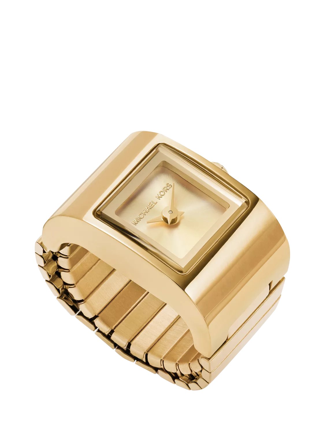 Michael Kors Darrington watch ring gold tone, UK version