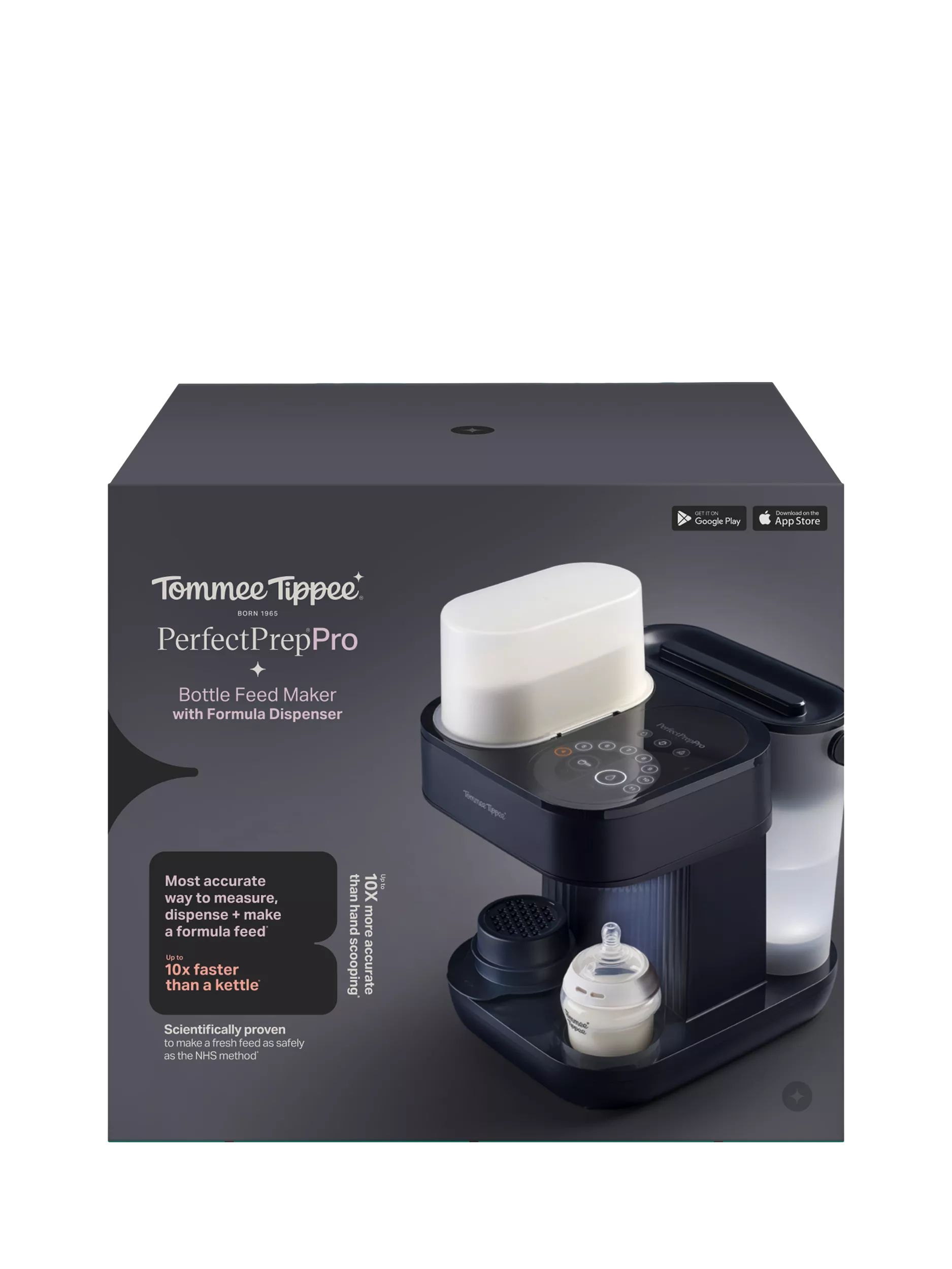 Tommee Tippee Perfect Prep Pro formula maker black, UK version