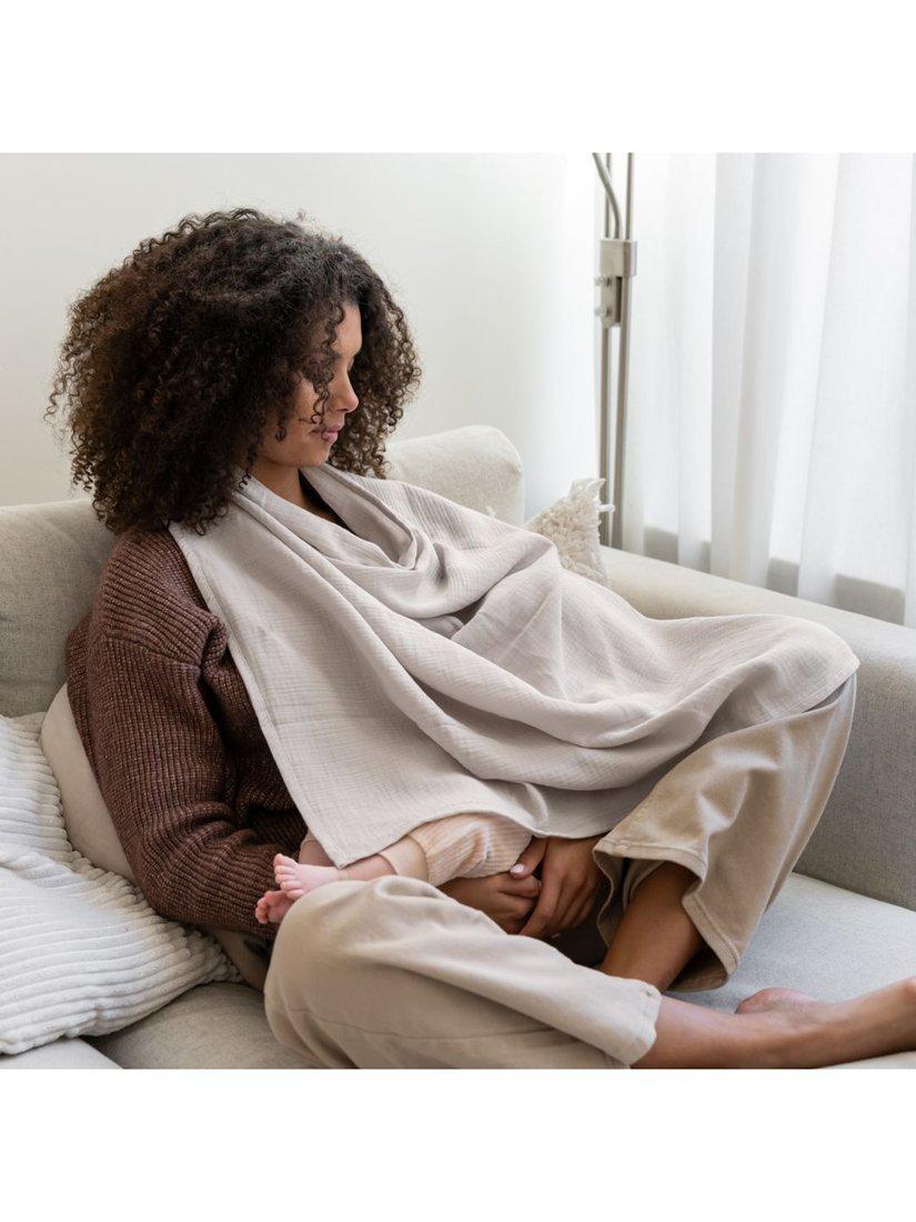 Babymoov Mom'n Play organic cotton nursing cape (British brand)