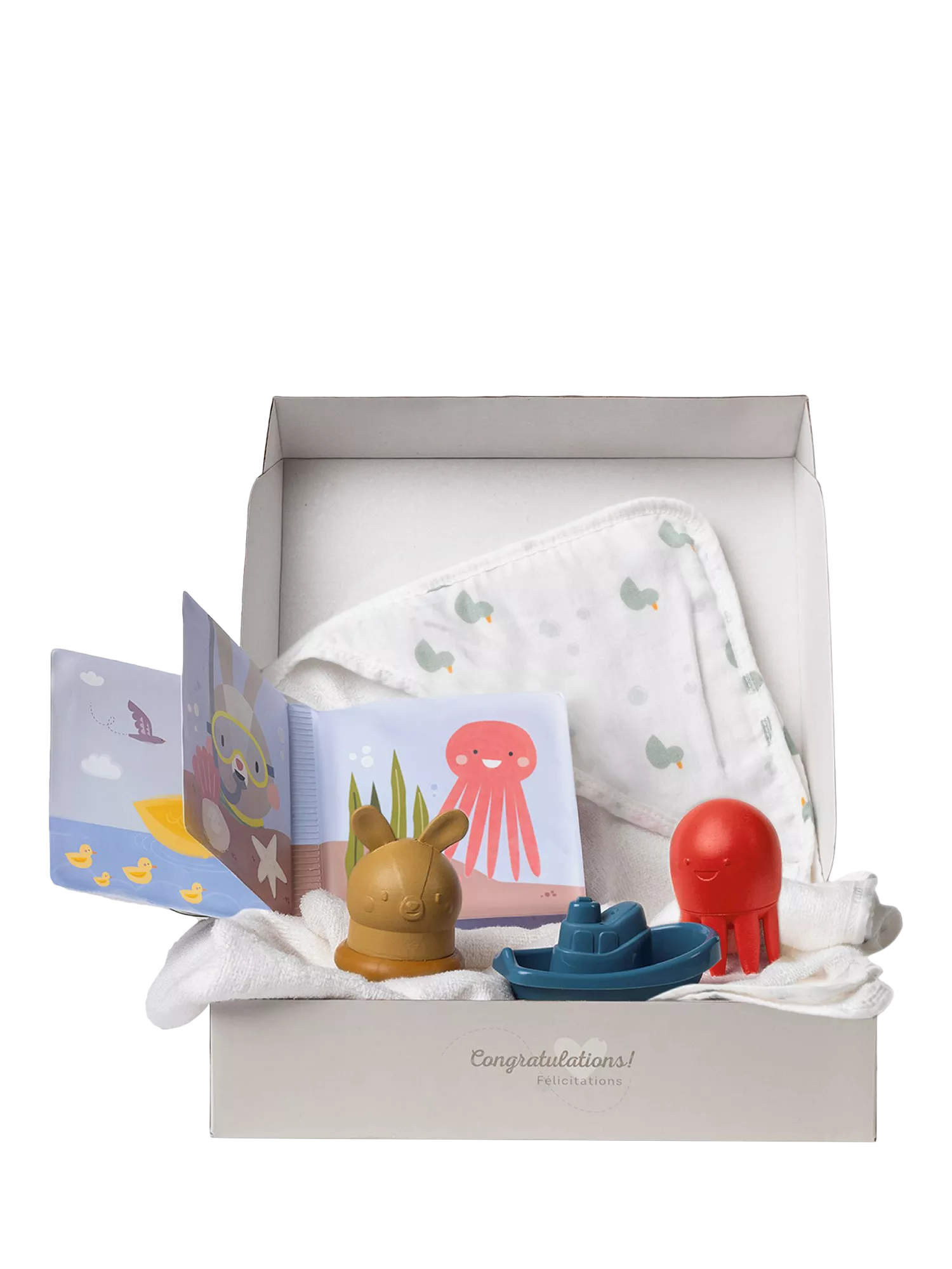 Taf Toys Bath Time Kit newborn bath set with book and toys, UK version