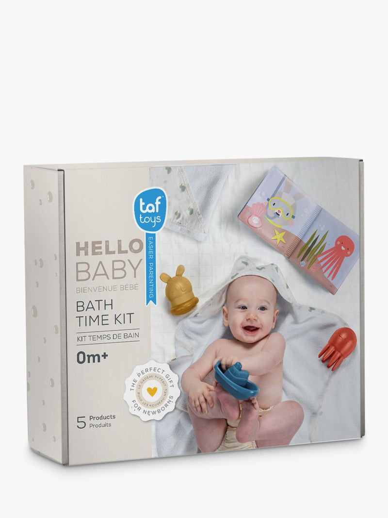 Taf Toys Bath Time Kit newborn bath set with book and toys, UK version