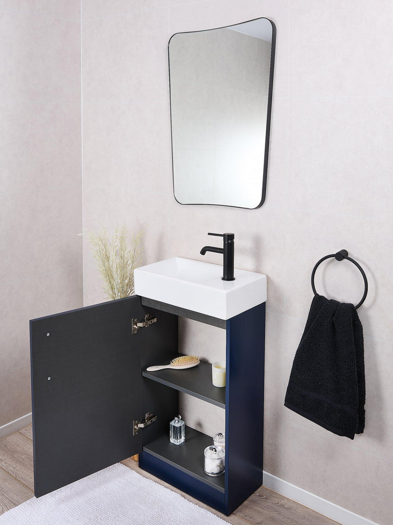hib. Fusion Classic Rectangular Bathroom Mirror, imported from the UK